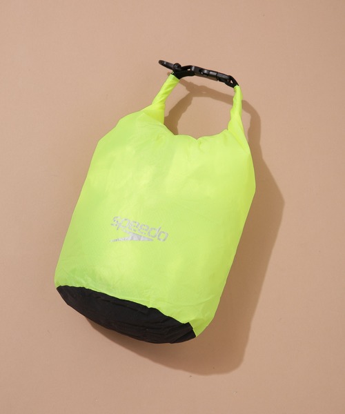 Speedo（スピード）の「speedo/ウオータープルーフ ポーチバッグ（エコバッグ/サブバッグ・レディース・ブラック/イエロー・FREE）」の2枚目の写真