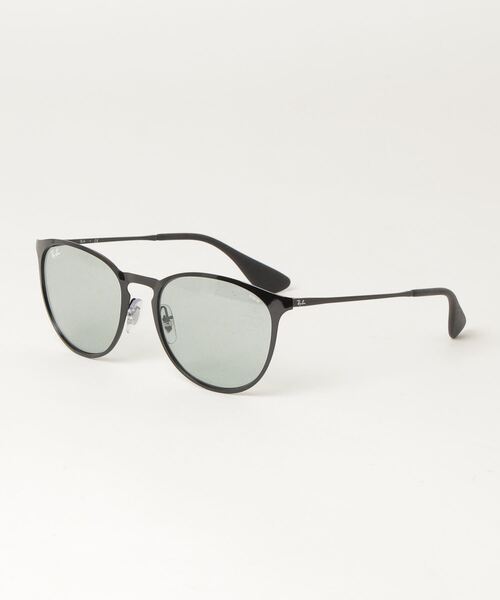 Ray-Ban(レイバン)の「Ray-Ban レイバン ERIKA METAL EVOLVE RB3539-002/Q5 54サイズ ブラック/エヴォルヴグリーンブルー 国内正規品(サングラス・メンズ・ブラック・ONE SIZE)」の1枚目の写真