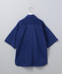 6（ROKU）ロク〈OAS〉PILE SHORT SLEEVE SHIRT