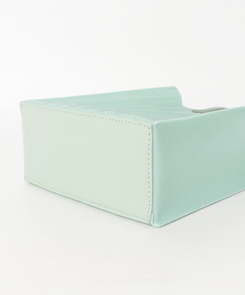 Per sist ence（パーシエンス）の「Per sist ence/パーシエンス　シアープリーツ2WAYトート（トートバッグ・レディース・ホワイト/ブラック/ピンク/ミント・FREE）」の6枚目の写真