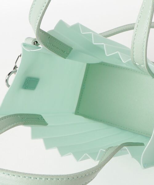 Per sist ence（パーシエンス）の「Per sist ence/パーシエンス　シアープリーツ2WAYトート（トートバッグ・レディース・ホワイト/ブラック/ピンク/ミント・FREE）」の7枚目の写真