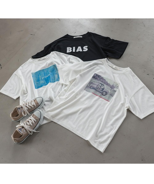 KOBE LETTUCE(コウベレタス)の「選べるプリントTシャツ(Tシャツ/カットソー・レディース・ホワイト系その他2/ブラック/ブラック系その他/ホワイト系その他/ホワイト/ブラック系その他2・FREE)」の9枚目の写真