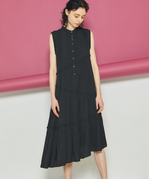 INella（イネラ）の「【INella(イネラ)】ドビージャガードロングワンピース（ワンピース・レディース・ブラック/グリーン・FREE）」の21枚目の写真