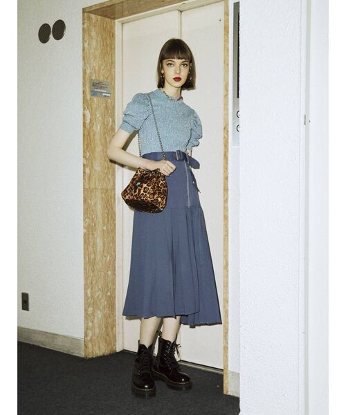 jouetie（ジュエティ）の「【2WAY】アクリルチェーンバケットBAG（ショルダーバッグ・レディース・ブラック/ピンク/その他1・FREE）」の7枚目の写真