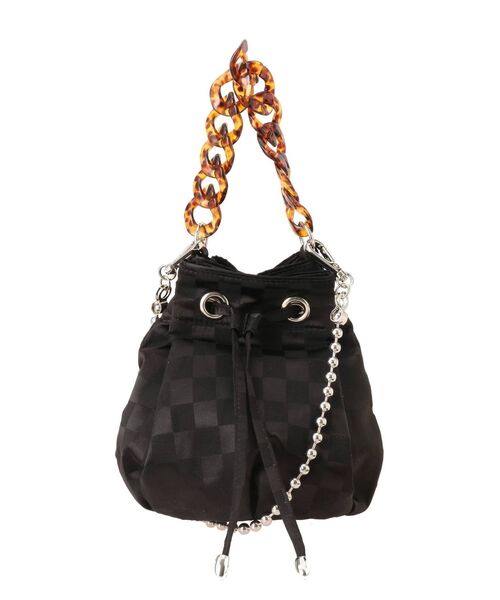 jouetie（ジュエティ）の「【2WAY】アクリルチェーンバケットBAG（ショルダーバッグ・レディース・ブラック/ピンク/その他1・FREE）」の19枚目の写真