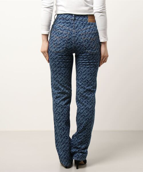 SEE BY CHLOE（シーバイクロエ）の「モノグラムプリントデニムパンツ　DENIM PANTS（デニムパンツ・レディース・ブルー系その他・25/26）」の2枚目の写真