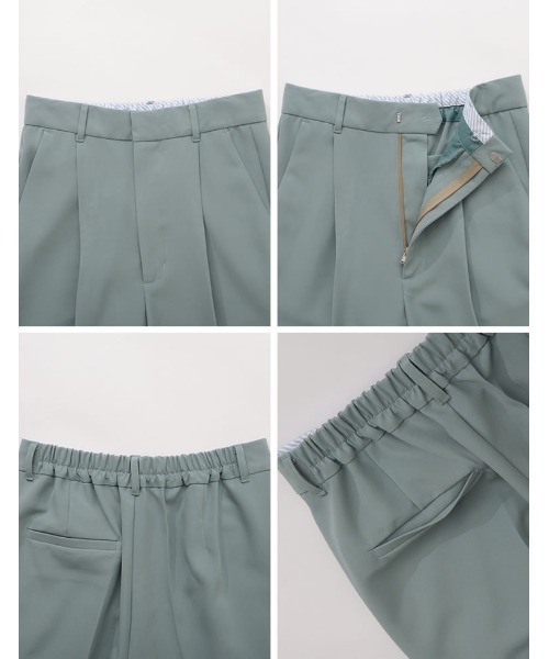 Re:EDIT（リエディ）の「とろみストレッチタックセミルーズスラックス（スラックス・レディース・ブラック/アイボリー/ブルーグリーン/イエロー/キャメル・SHORT/SMALL/MEDIUM/TALL/LARGE）」の14枚目の写真