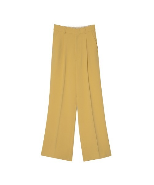 Re:EDIT（リエディ）の「とろみストレッチタックセミルーズスラックス（スラックス・レディース・ブラック/アイボリー/ブルーグリーン/イエロー/キャメル・SHORT/SMALL/MEDIUM/TALL/LARGE）」の10枚目の写真