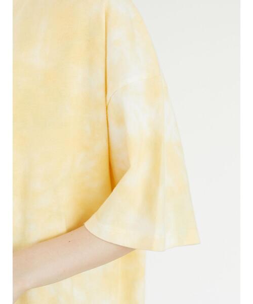 Sugar spoon（シュガースプーン）の「・SUGAR SPOON タイダイTシャツチュニック＊（Tシャツ/カットソー・レディース・オフホワイト/イエロー/グリーン/パープル・FREE）」の22枚目の写真