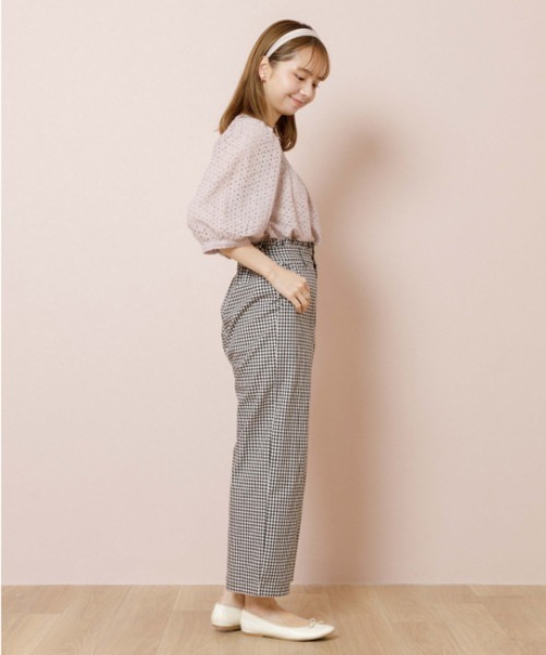 flower（フラワー）の「シーフラワーレーストップ（Tシャツ/カットソー・レディース・ブルー/ピンク・FREE）」の11枚目の写真