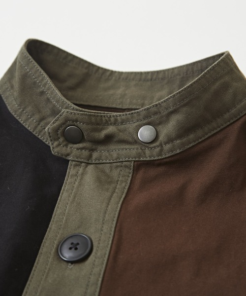 CUBE SUGAR（キューブシュガー）の「ヘビーオックス ショート モッズコート（モッズコート・レディース・ブラック系その他/ベージュ系その他・M）」の4枚目の写真