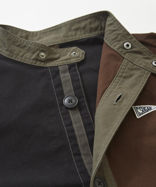 CUBE SUGAR（キューブシュガー）の「ヘビーオックス ショート モッズコート（モッズコート・レディース・ブラック系その他/ベージュ系その他・M）」の12枚目の写真