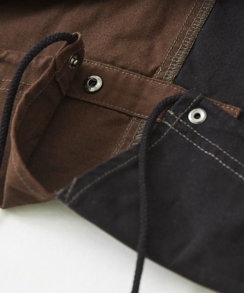 CUBE SUGAR（キューブシュガー）の「ヘビーオックス ショート モッズコート（モッズコート・レディース・ブラック系その他/ベージュ系その他・M）」の5枚目の写真