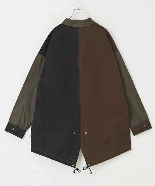 CUBE SUGAR（キューブシュガー）の「ヘビーオックス ショート モッズコート（モッズコート・レディース・ブラック系その他/ベージュ系その他・M）」の20枚目の写真