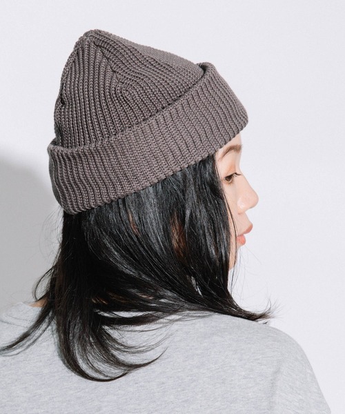 FRUIT OF THE LOOM（フルーツオブザルーム）の「NO COFFEE コラボ 2way ニットキャップ（ニットキャップ/ビーニー・メンズ・ブラック/ブラウン/オレンジ・FREE）」の12枚目の写真