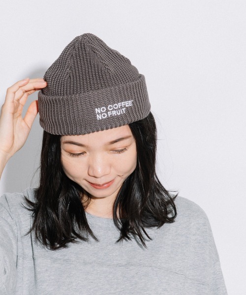 美品 NO COFFEE CLUBHAUS コラボ NO GOLF ニット帽 - メルカリ