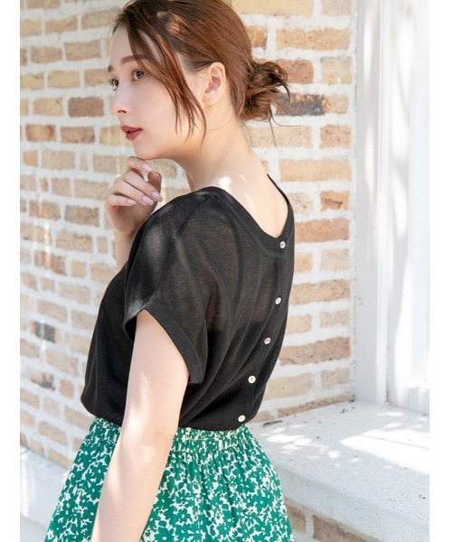 fifth(フィフス)の「2wayシアーカーディガン(カーディガン/ボレロ・レディース・ホワイト/ブラック/パープル/グリーン/モカ/サーモンピンク・SMALL/MEDIUM)」の9枚目の写真