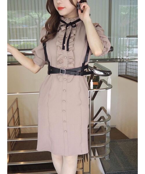 EATME(イートミー)の「クロスハーネスベルト(ベルト・レディース・ブラック・FREE)」の5枚目の写真