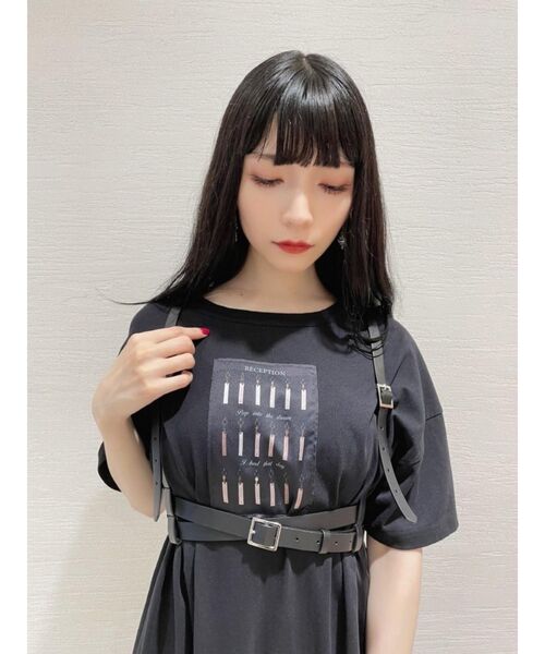 EATME(イートミー)の「クロスハーネスベルト(ベルト・レディース・ブラック・FREE)」の6枚目の写真