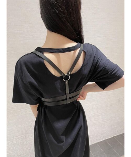 EATME(イートミー)の「クロスハーネスベルト(ベルト・レディース・ブラック・FREE)」の7枚目の写真