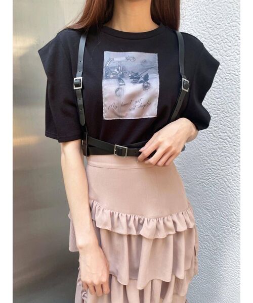 EATME(イートミー)の「クロスハーネスベルト(ベルト・レディース・ブラック・FREE)」の11枚目の写真