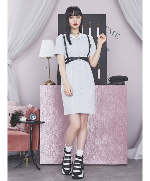 EATME(イートミー)の「クロスハーネスベルト(ベルト・レディース・ブラック・FREE)」の16枚目の写真