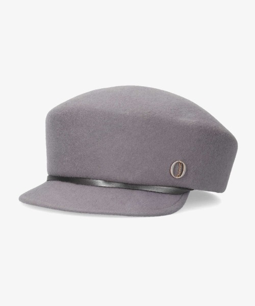 Chapeau d' O（シャポードオー）の「Chapeau d' O Wo Felt Casquette（キャスケット・レディース・キャメル/ブラック/グレー・M/57.5cm）」の13枚目の写真
