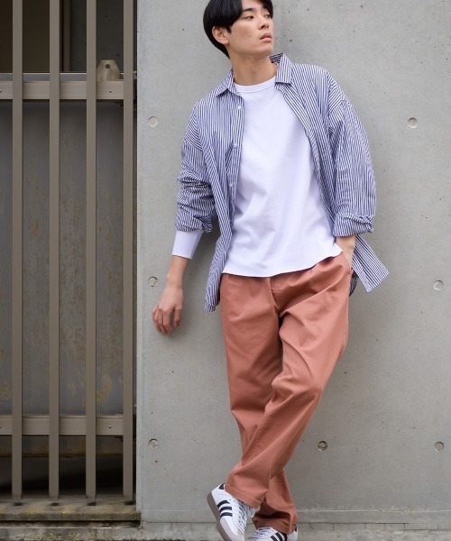 OMNES（オムネス）の「メンズ 　ストレッチツイル　シェフパンツ（その他パンツ・メンズ・ホワイト/ベージュ/キャメル/グレー/チャコール/ネイビー/カーキ/ブルーグレー/ブラック/オリーブ/テラコッタ/ライトブルー/ブルー・LARGE/X-LARGE/MEDIUM）」の6枚目の写真