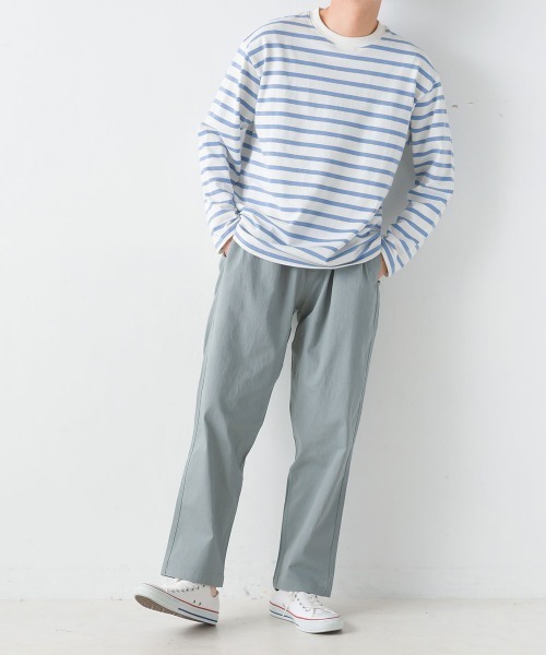 OMNES（オムネス）の「メンズ 　ストレッチツイル　シェフパンツ（その他パンツ・メンズ・ホワイト/ベージュ/キャメル/グレー/チャコール/ネイビー/カーキ/ブルーグレー/ブラック/オリーブ/テラコッタ/ライトブルー/ブルー・LARGE/X-LARGE/MEDIUM）」の4枚目の写真