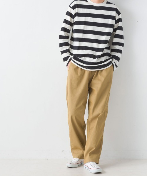 OMNES（オムネス）の「メンズ 　ストレッチツイル　シェフパンツ（その他パンツ・メンズ・ホワイト/ベージュ/キャメル/グレー/チャコール/ネイビー/カーキ/ブルーグレー/ブラック/オリーブ/テラコッタ/ライトブルー/ブルー・LARGE/X-LARGE/MEDIUM）」の17枚目の写真