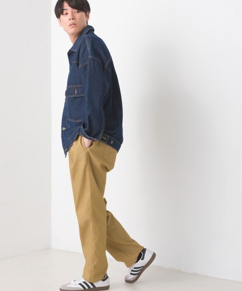 OMNES（オムネス）の「メンズ 　ストレッチツイル　シェフパンツ（その他パンツ・メンズ・ホワイト/ベージュ/キャメル/グレー/チャコール/ネイビー/カーキ/ブルーグレー/ブラック/オリーブ/テラコッタ/ライトブルー/ブルー・LARGE/X-LARGE/MEDIUM）」の16枚目の写真