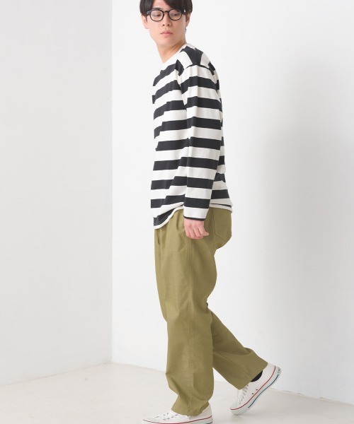 OMNES（オムネス）の「メンズ 　ストレッチツイル　シェフパンツ（その他パンツ・メンズ・ホワイト/ベージュ/キャメル/グレー/チャコール/ネイビー/カーキ/ブルーグレー/ブラック/オリーブ/テラコッタ/ライトブルー/ブルー・LARGE/X-LARGE/MEDIUM）」の19枚目の写真