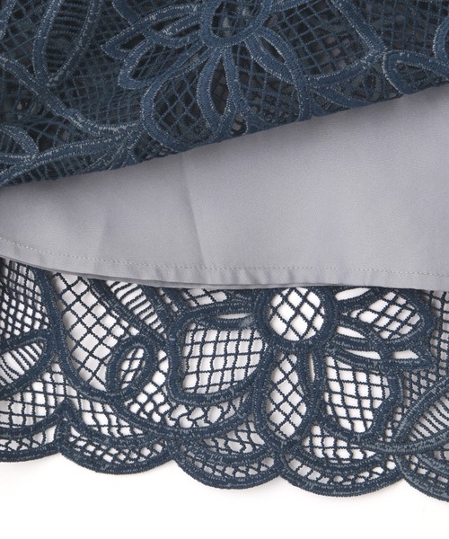 PROPORTION BODY DRESSING(プロポーションボディドレッシング)の「マーメイドバイカラーレーススカート / 1211220509(スカート・レディース・パープル/ライトグリーン/ダークグレー・SMALL/MEDIUM)」の22枚目の写真