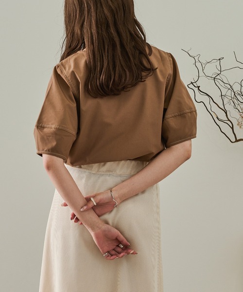 Ambre Neige（アンブルネージュ）の「ランタンスリーブトップス／【WEB/EC限定商品】（シャツ/ブラウス・レディース・オフホワイト/モカ/ナチュラル・FREE）」の14枚目の写真