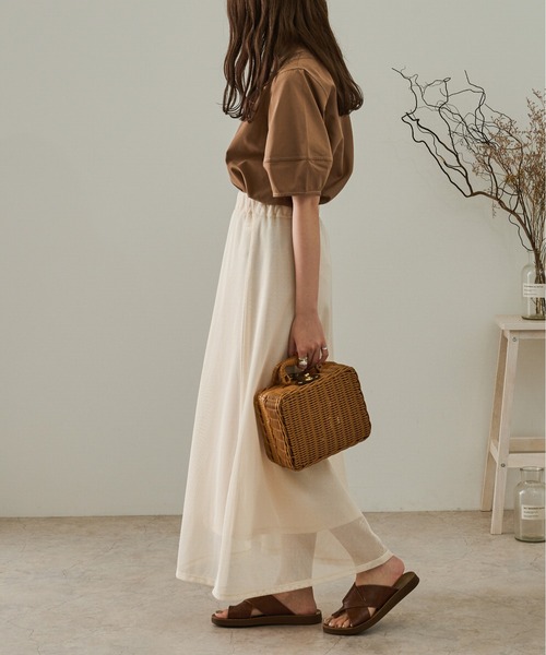 Ambre Neige（アンブルネージュ）の「ランタンスリーブトップス／【WEB/EC限定商品】（シャツ/ブラウス・レディース・オフホワイト/モカ/ナチュラル・FREE）」の16枚目の写真