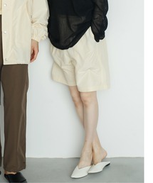 UNDECORATED アンデコレイテッド / Recycle Nylon Organic Cotton Shorts リサイクルナイロン オーガニックコットンショーツ / UDS22402