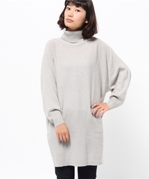 mystic | カシミヤ混タートル裾絞り(ニット/セーター)