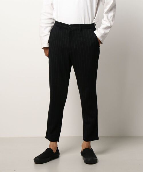 UNION STATION（ユニオンステーション）の「T/Rストレッチグレンチェックパンツ（スラックス・メンズ・グレー系その他/ベージュ系その他/ストライプ/チェック・S/M/L）」の3枚目の写真