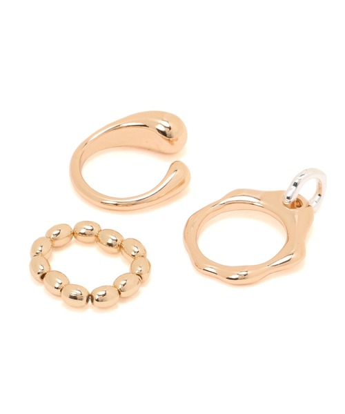 Kastane（カスタネ）の「【fiw.】デザインバリエリング３SET（リング・レディース・ゴールド/シルバー・FREE）」の16枚目の写真