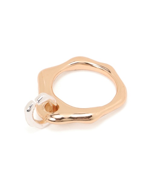 Kastane（カスタネ）の「【fiw.】デザインバリエリング３SET（リング・レディース・ゴールド/シルバー・FREE）」の8枚目の写真