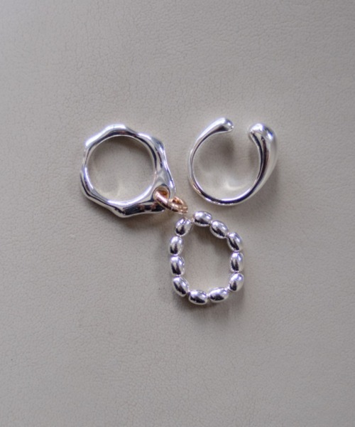 Kastane（カスタネ）の「【fiw.】デザインバリエリング３SET（リング・レディース・ゴールド/シルバー・FREE）」の9枚目の写真