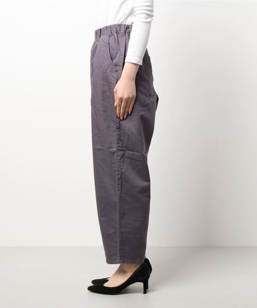 Samansa Mos2(サマンサ モスモス)の「ツイルベーグルパンツ(その他パンツ・レディース・ブラウン/パープル/キナリ/カーキ・フリ-)」の5枚目の写真