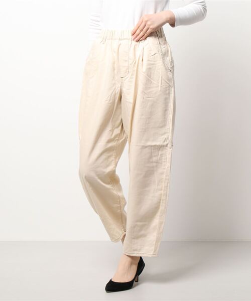 Samansa Mos2(サマンサ モスモス)の「ツイルベーグルパンツ(その他パンツ・レディース・ブラウン/パープル/キナリ/カーキ・フリ-)」の8枚目の写真