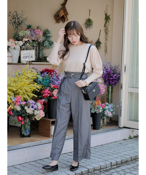 Areeam（アリーム）の「好きをちりばめたプチハイネックトップス（ニット/セーター・レディース・ベージュ/アイボリー・FREE）」の15枚目の写真