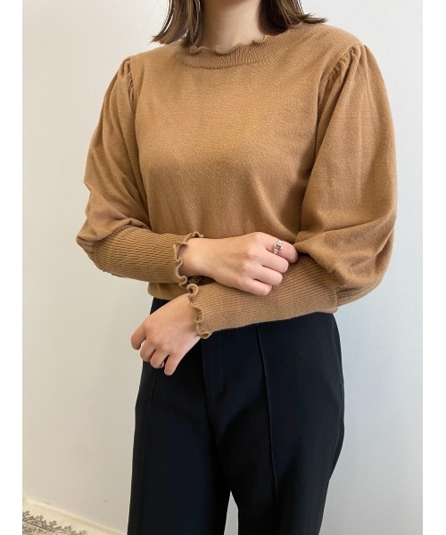 Areeam（アリーム）の「好きをちりばめたプチハイネックトップス（ニット/セーター・レディース・ベージュ/アイボリー・FREE）」の21枚目の写真