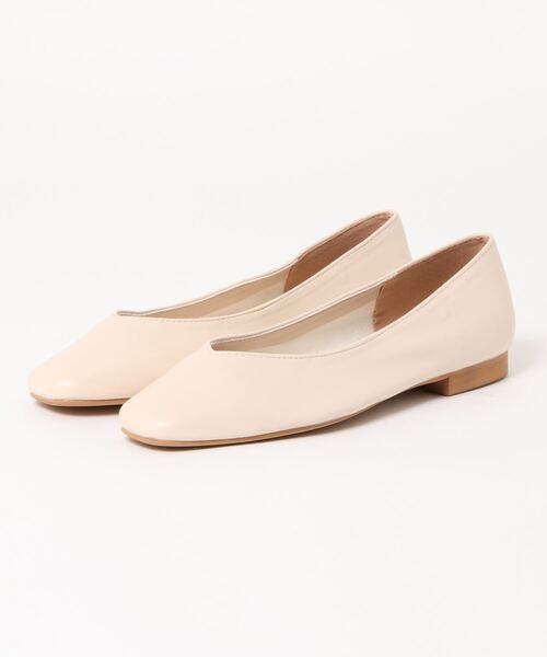 KOBE LETTUCE（コウベレタス）の「スクエアトゥソフトタッチパンプス[I2335]（パンプス・レディース・アイボリー/グリーン/ブラック・S/L/M/LL）」の2枚目の写真