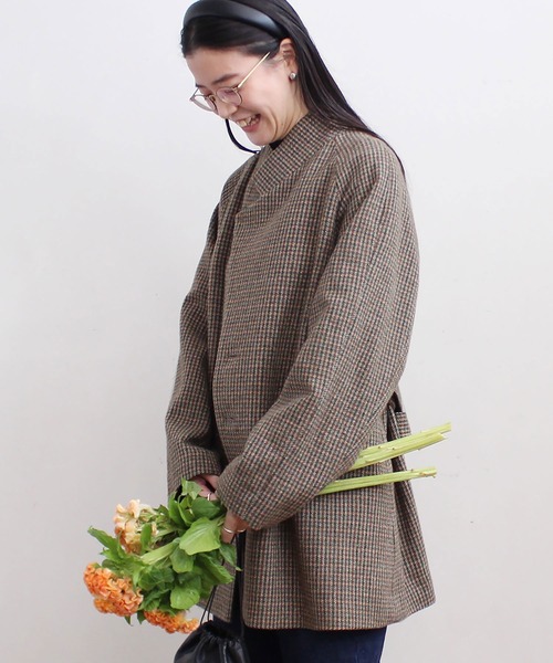 fig London(フィグロンドン)の「Recycle wool CO(その他アウター・レディース・ブルー/グリーン・FREE)」の14枚目の写真