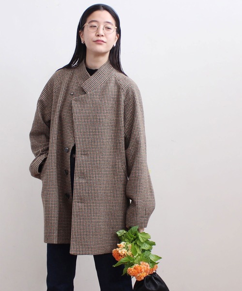 fig London(フィグロンドン)の「Recycle wool CO(その他アウター・レディース・ブルー/グリーン・FREE)」の3枚目の写真