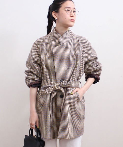 fig London(フィグロンドン)の「Recycle wool CO(その他アウター・レディース・ブルー/グリーン・FREE)」の6枚目の写真