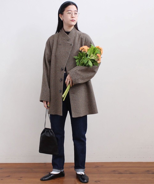 fig London(フィグロンドン)の「Recycle wool CO(その他アウター・レディース・ブルー/グリーン・FREE)」の8枚目の写真